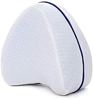 Meyson Almohada viscoelástica ideal para aliviar dolores de espalda y cervicales - Almohada de piernas para dormir de lado