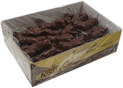 Bombon Jesus Fiocchi Di Pasta Sfoglia - 2,5 Kg - Fiocchi Di Pasta Sfoglia Ricoperti Di Cioccolato - Fiocchi Di Pasta Sfoglia Artigianali Bombon