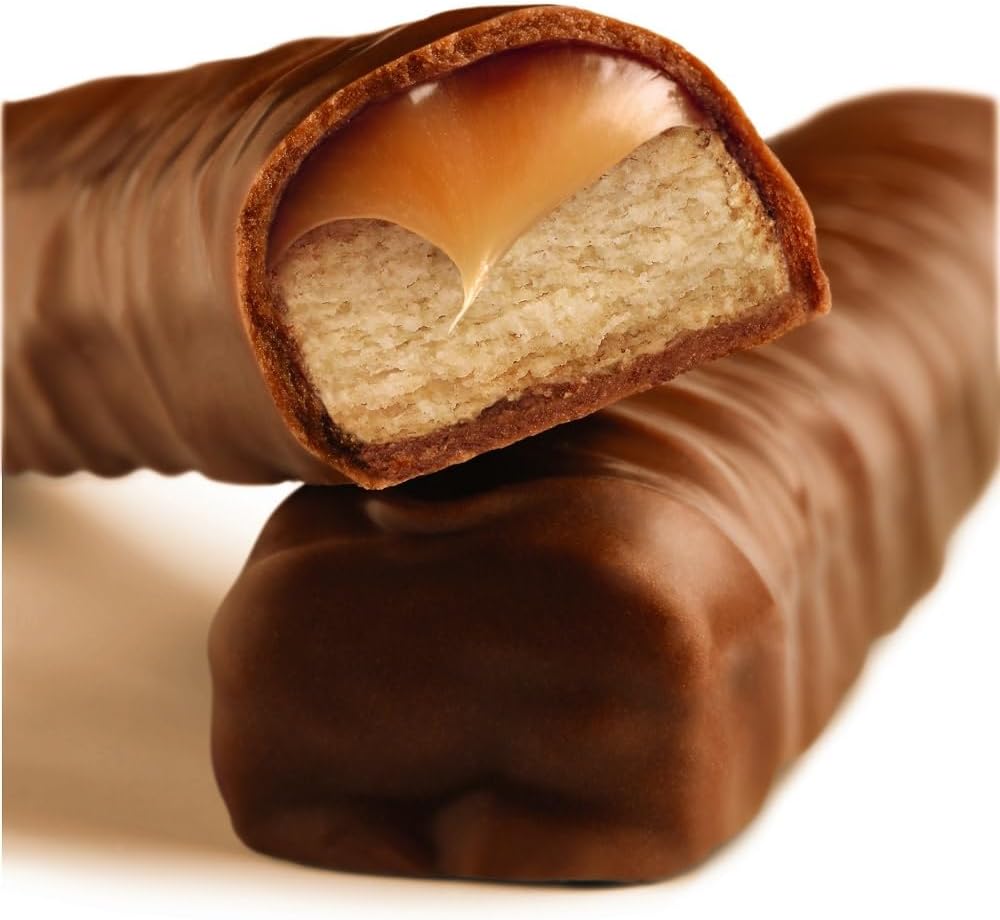 Twix Chocolatina con Galleta crujiente y suave caramelo recubiertos de chocolate con leche (25 x 50g)