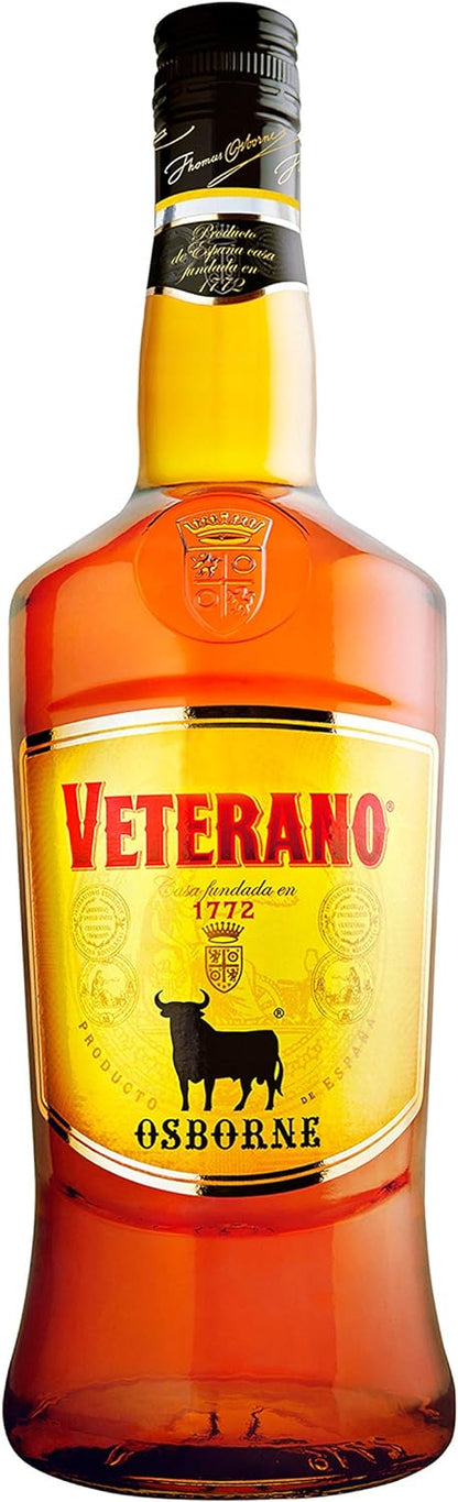 Veterano Osborne Bebida Espirituosa a Base de Brandy, 1L