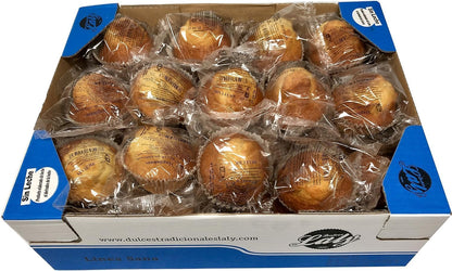 Zucker- und laktosefreie Muffins – Laly – Box 1,8 Kilo – Handwerklich hergestellte zuckerfreie Muffins – laktosefrei – ohne Zuckerzusatz