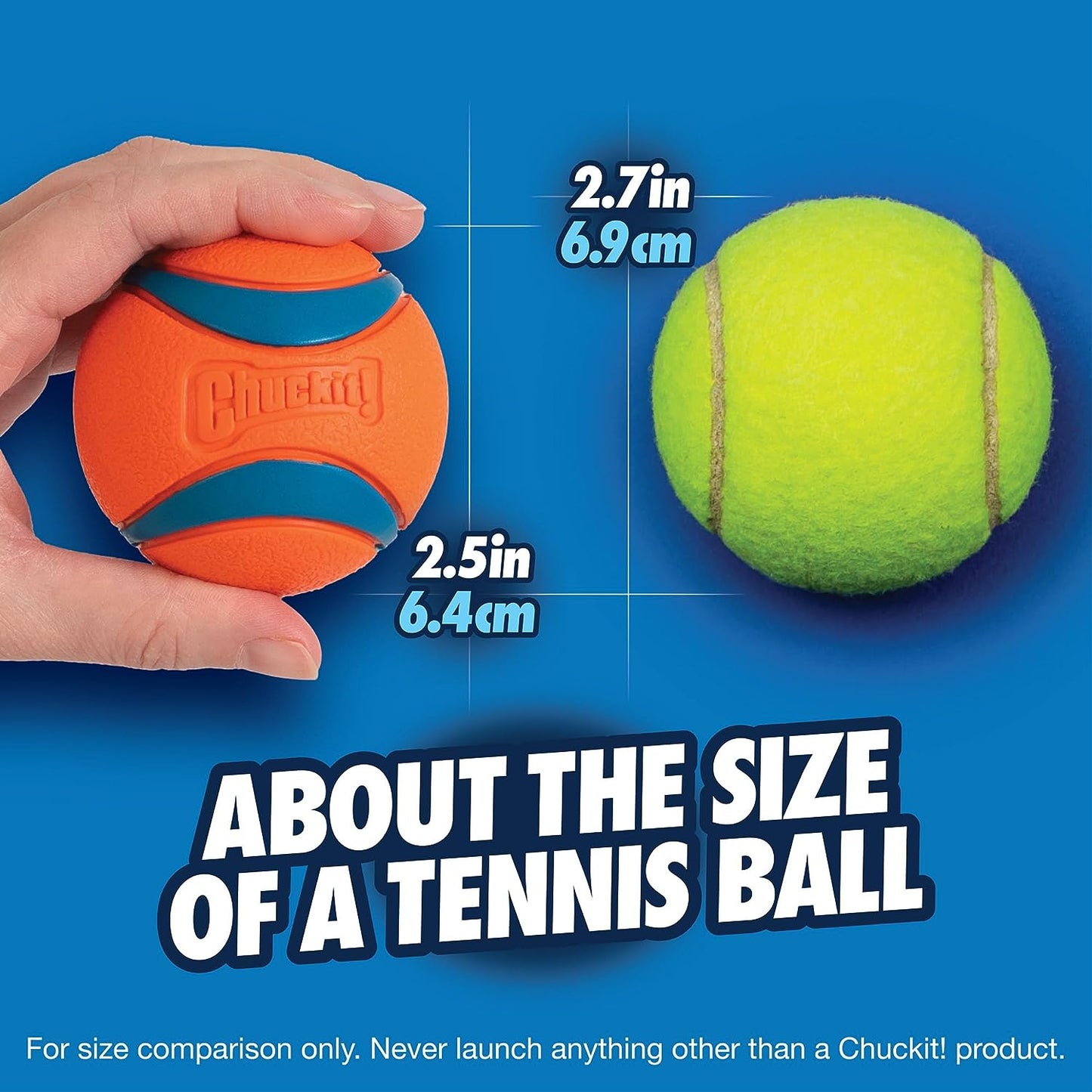 Chuckit Ultra Ball Medium - 1 Pelotas para Perros