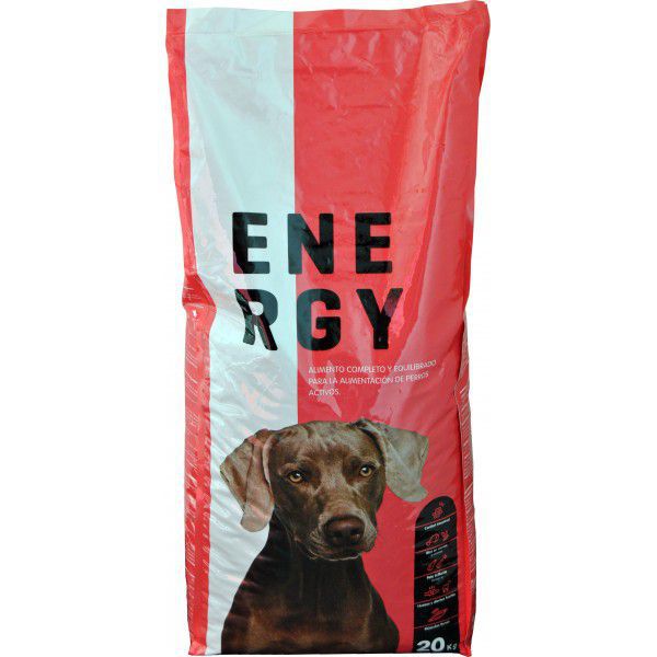 Alimentos para  perros energy 20kg Alimento energético, completo