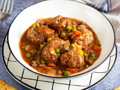 Albóndigas a la Jardinera Cazuelas  1 ración de 415 gr.