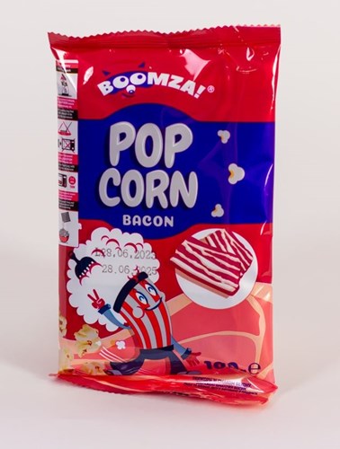 PALOMITAS MICRO POPCORN BACON 20 PAQUETES  DE 100gr