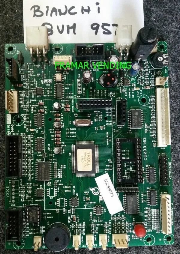 PIASTRA FRONTALE CPU BIANCHI BVM 952