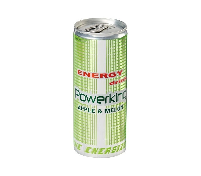 BEBIDA ENERGETICA MELON-MANZANA POWERKING 250 ML.