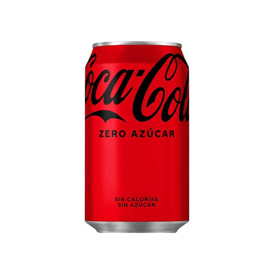 Coca-Cola Zero Azúcar - Refresco de cola sin azúcar, sin calorías - Pack 5 cajas de  24 latas 330 ml