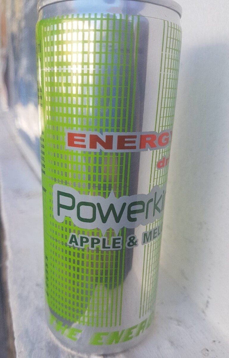 MELONE-APFEL POWERKING ENERGY DRINK 250 ML.