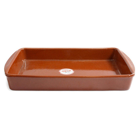 Fuente rectangular 40.5x26.5cm vitro azofra