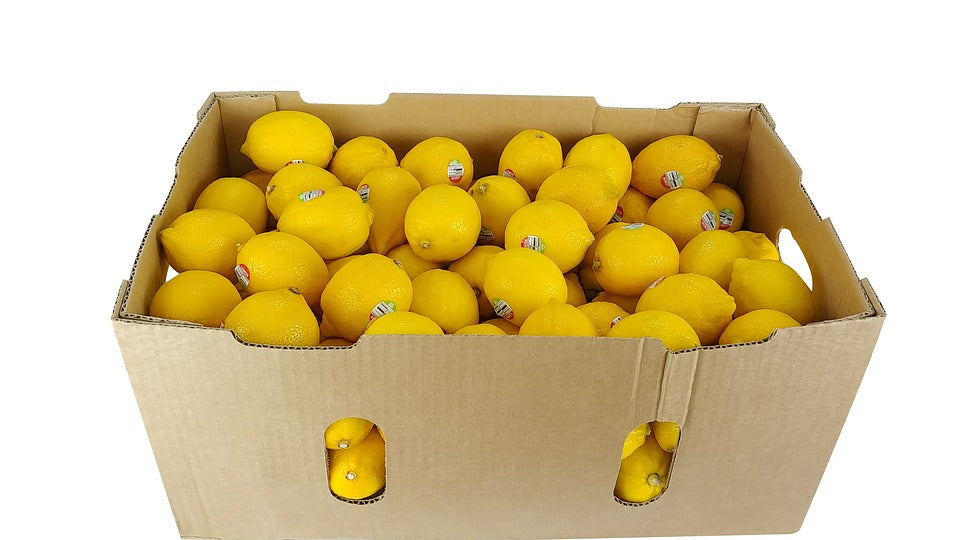 Limones caja de limones de 10 kilos