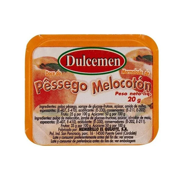 DUELCEMEN PFIRSICHMARMELADE PORTIONEN 48 20 GR