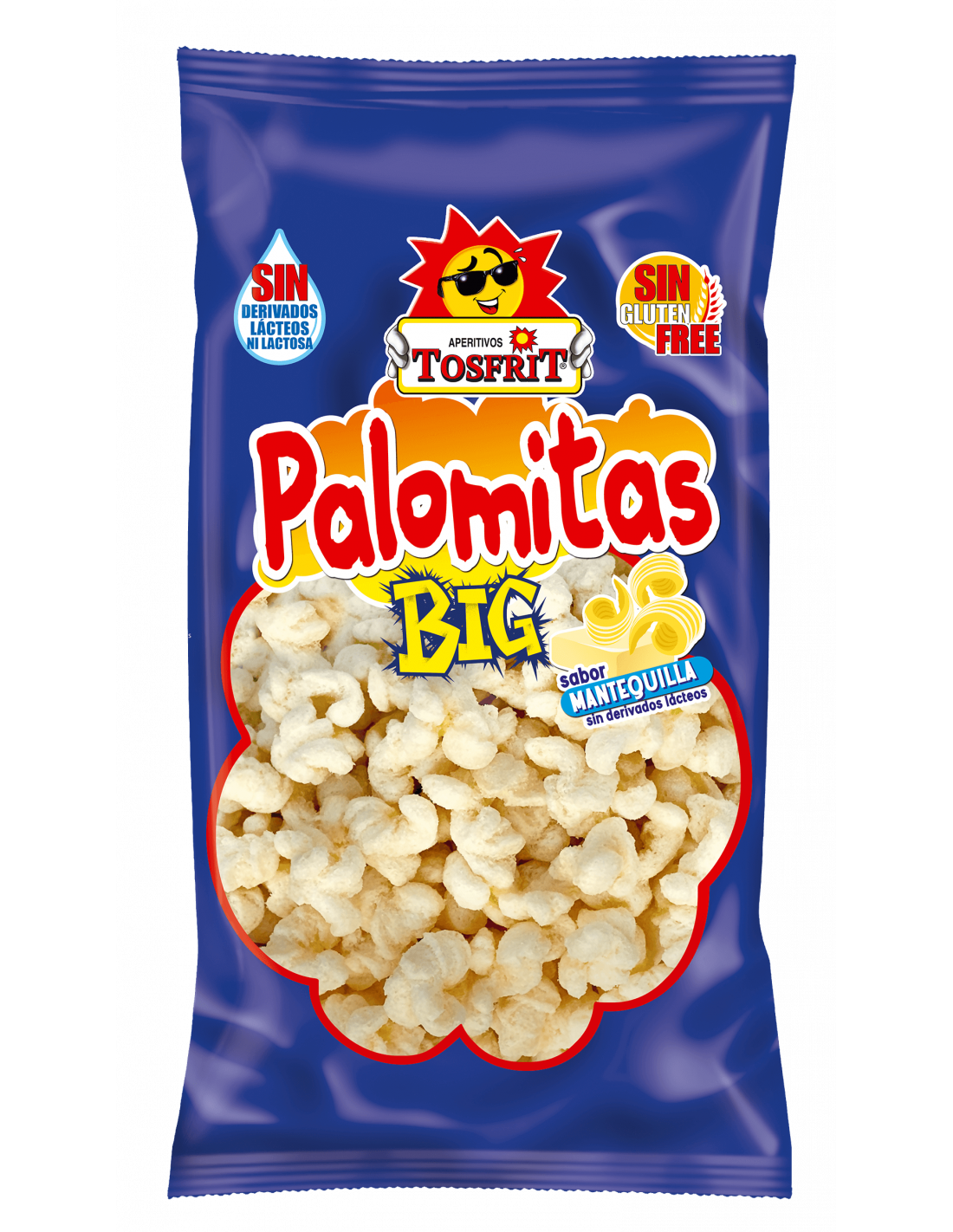 PALOMITAS MANTEQUILLA formato familiar  9 bolsas de /80gr.