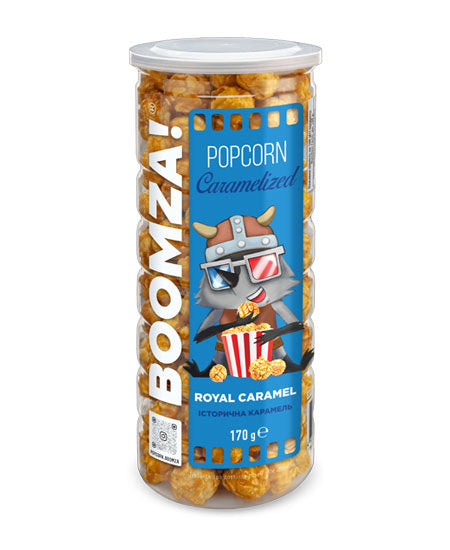 POPCORN CARAMELO  TARRO DE 170 GR  PAQUETE 3 UNIDADES