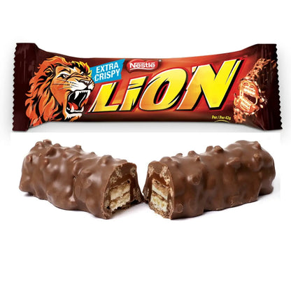 CHOCOLATINA LION NESTLE 40/42g EMPAQUETADO Unidades por caja:40