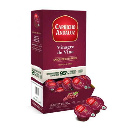 Vinagre de Vino Monodosis 10ml. x 168u. por caja pedidos de 4 cajas